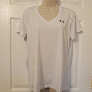 Women's t-shirt by UA in white, size Large